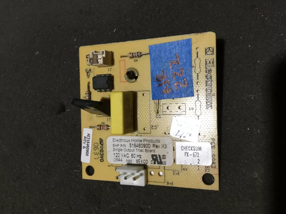 Frigidaire Kenmore AP3960285 316460900 Control Board Relay AZ108111 | NR222