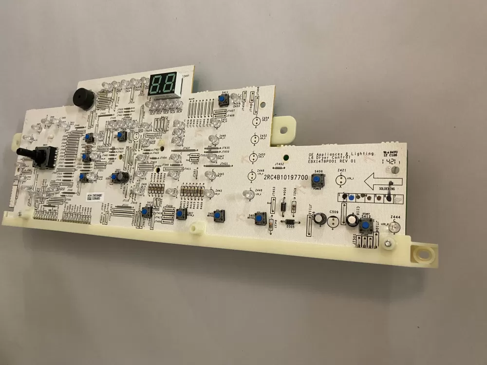 GE 234D1504G007 WE4M551 Dryer Control Board AZ136876 | BKV743
