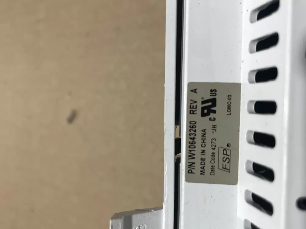 Whirlpool W10643260 WPW10643260 Washer Control Board AZ63762 | Wm888