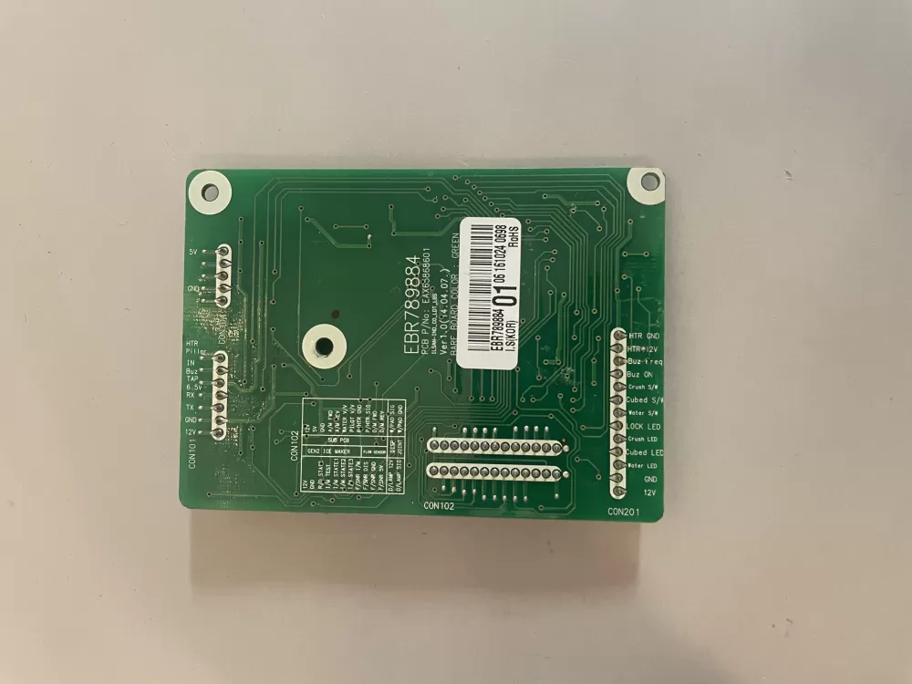 LG EBR78988401 Refrigerator Control Board Dispenser Display AZ191791 | KM2642