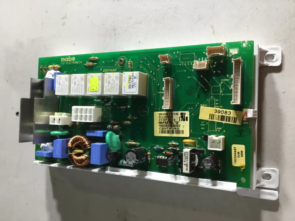 GE 189D5035G002 WH12X20274 Washer Control Board