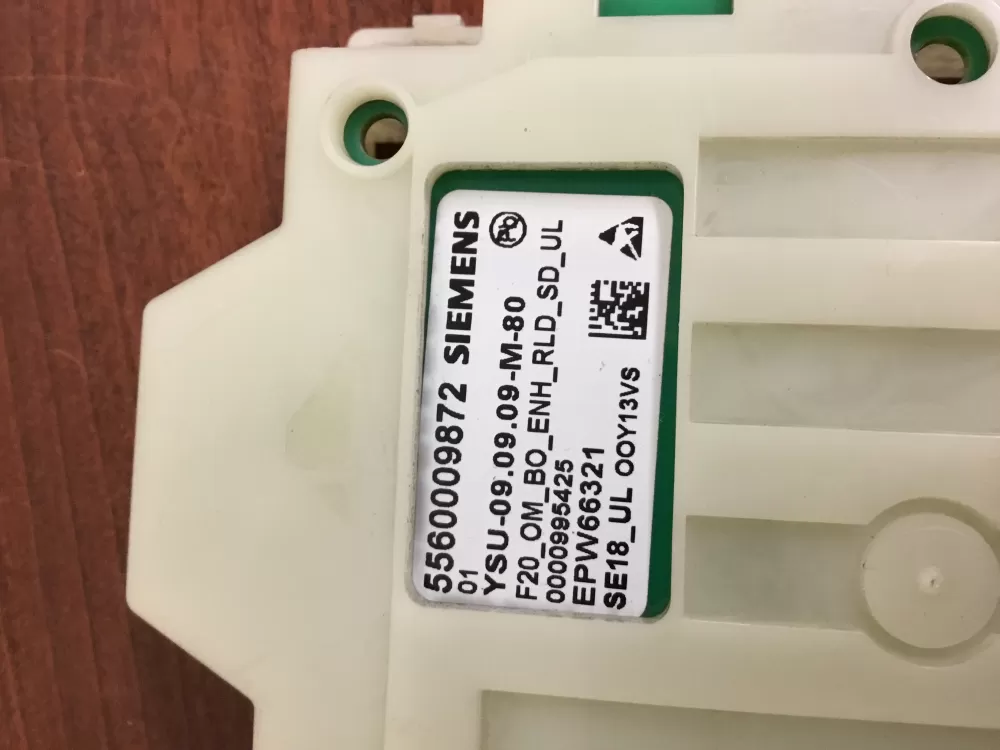 Bosch Siemens 5560009872 Washer UI Display Control Board AZ34589 | NR287