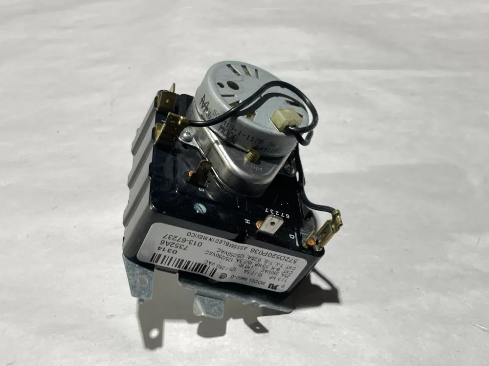 GE 572D520P036 WE4M370 Dryer Timer