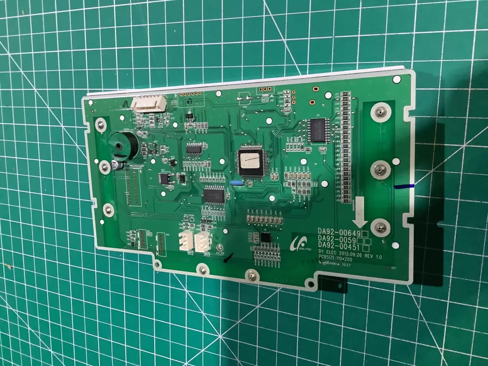 Samsung DA92 00649A Refrigerator Control Board Dispenser AZ139395 | NR2371