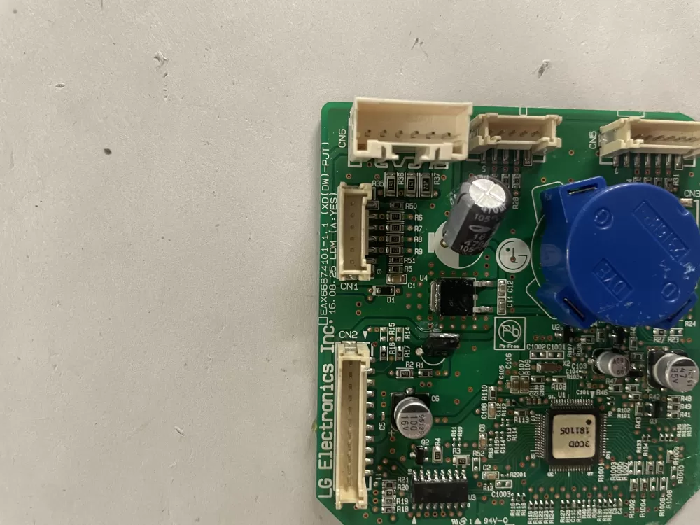 LG EBR85054302 Dishwasher Control Board PCB Assembly AZ121598 | KM2231