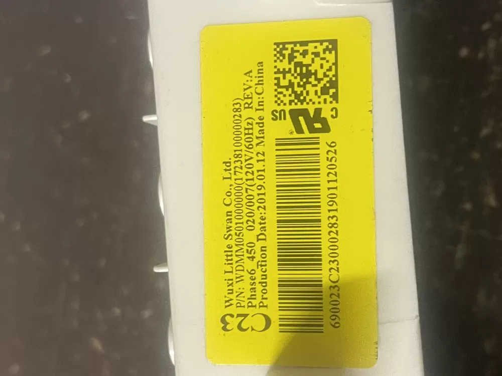 GE WH12X27293 17238100000283 Washer Control Board  AZ81944 | Wmv225