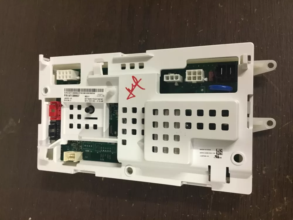Whirlpool W11386637 W11417466 PS12745506 Washer Control Board