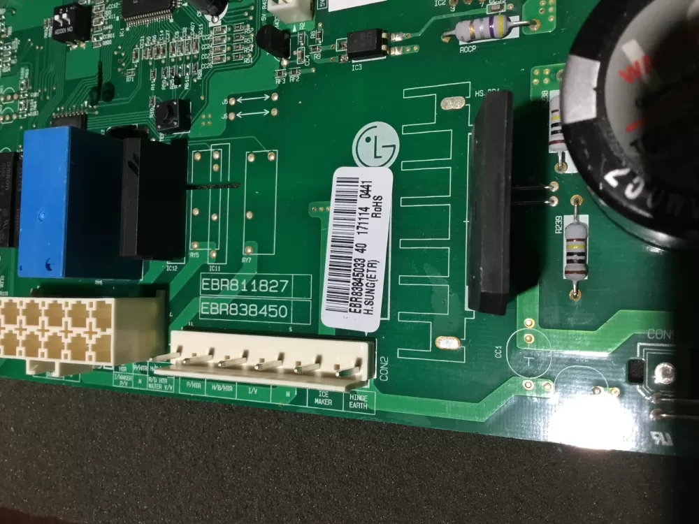 LG EBR83845033 AP6319404 Refrigerator Control Board AZ77891 | NR1711