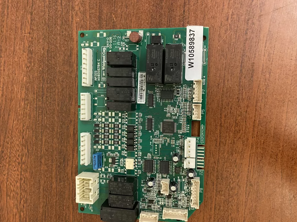 Whirlpool  Maytag  KitchenAid  Kenmore W10589837 WPW10589837 PS11756599 Refrigerator Control Board