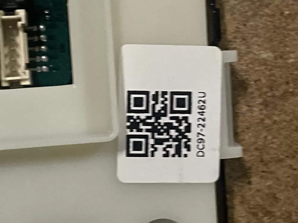 Samsung DC97 22462U Washer Control Board Display AZ27222 | WMV7