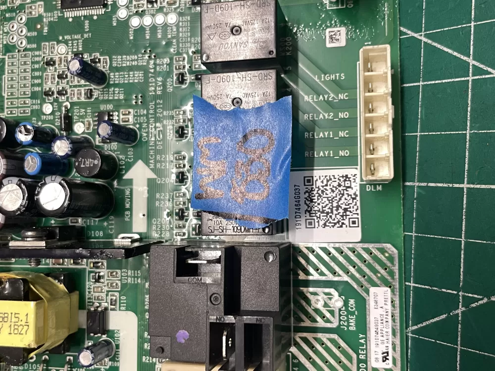 GE 191D7464G037 Oven Control Board AZ211865 | Wm830