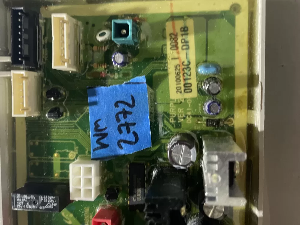 Samsung dryer electronic control board 20100625 AZ198882 | Wm2772