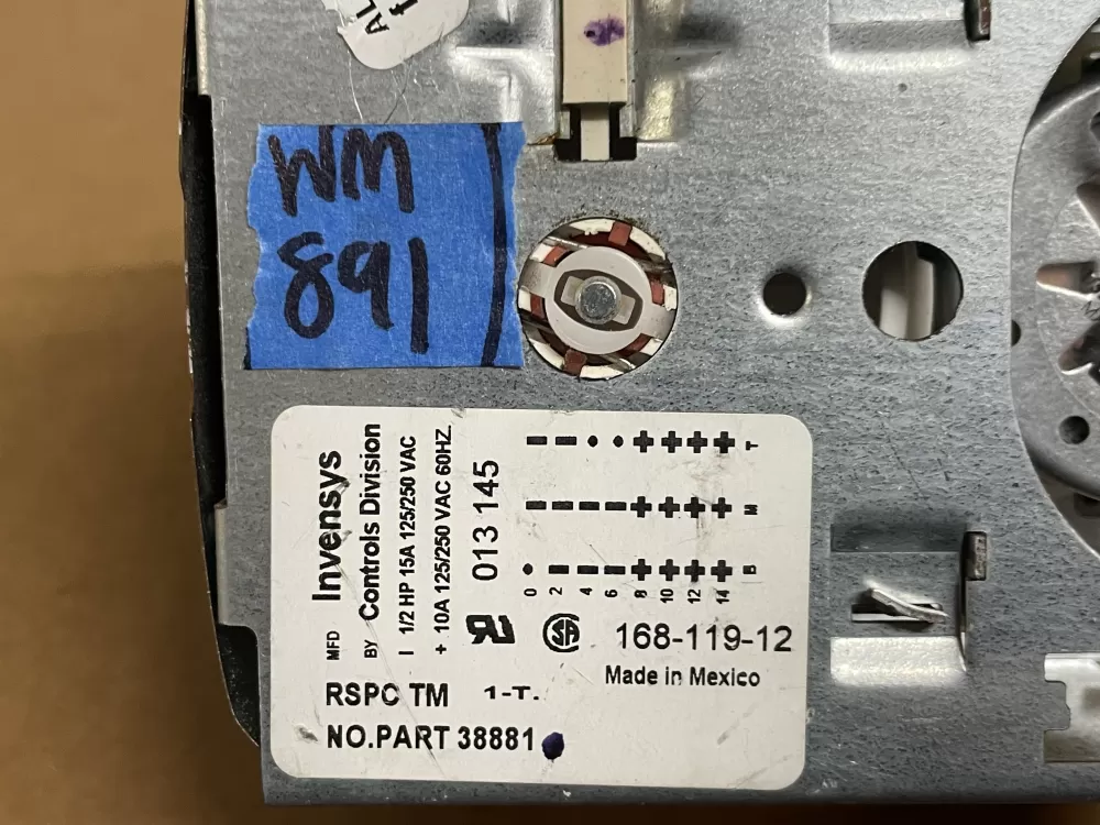 Amana AP4047498 545286 38881 PS2040330 Washer Timer AZ101769 | WM891