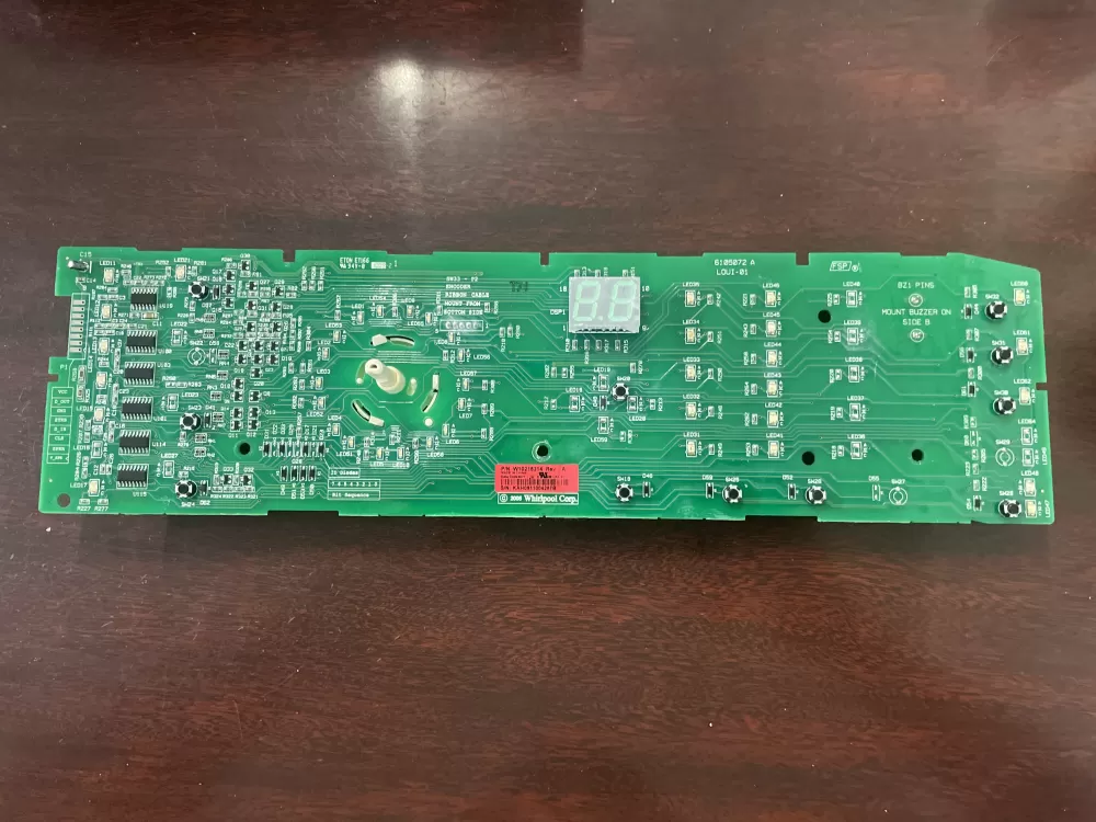Whirlpool  Kenmore W10218314 Dryer Control Board