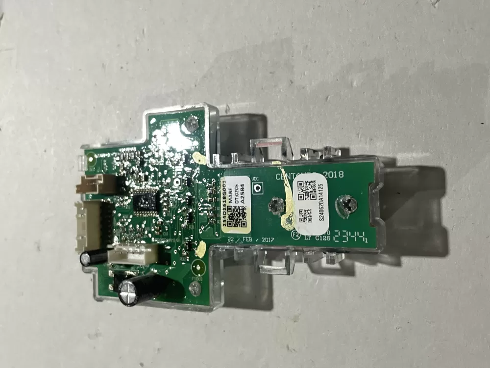 GE 234D2618G001 WE04X27284 Dryer Control Board AZ201374 | Wm2447