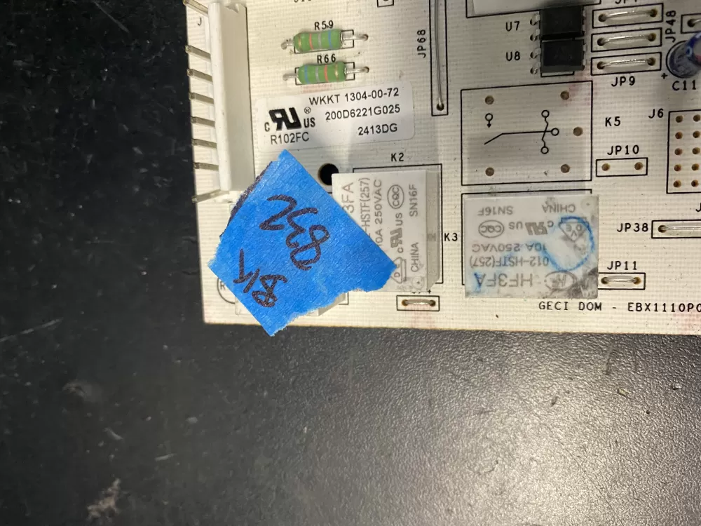 GE WR55X11072 Refrigerator Control Board AZ17417 | BK832