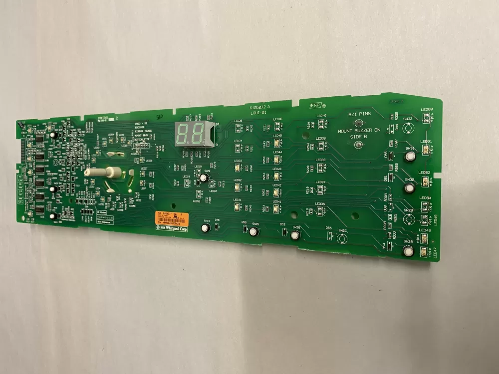 Whirlpool  Kenmore 8564377 8564383 Dryer Control Board