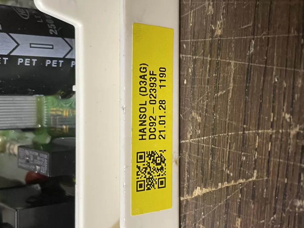 Samsung DC92 02393F Washer Control Board AZ50746 | Wmv461