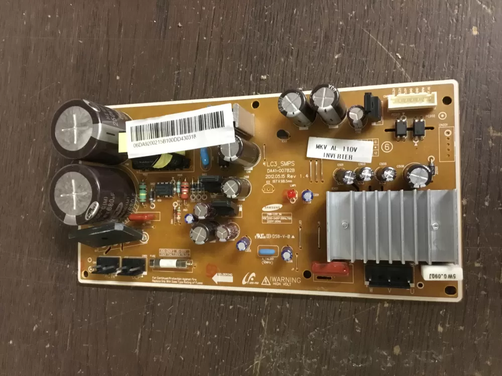 Samsung DA92-00268A DA92-00215B PS4168015 Refrigerator Inverter Control Board