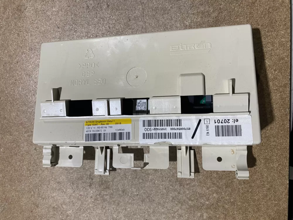 Whirlpool 4619 70220672 01  46197022067201 Washer Control Board