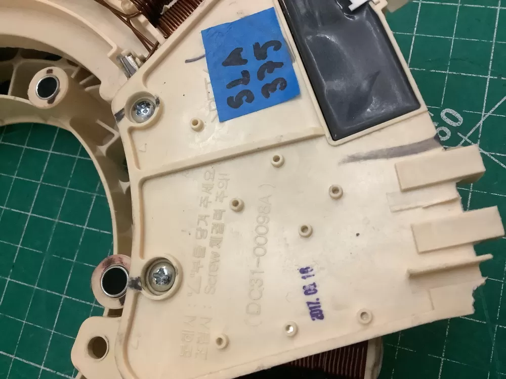 Samsung DC31-00098A Washer Stator Motor AZ218901 | SLA375