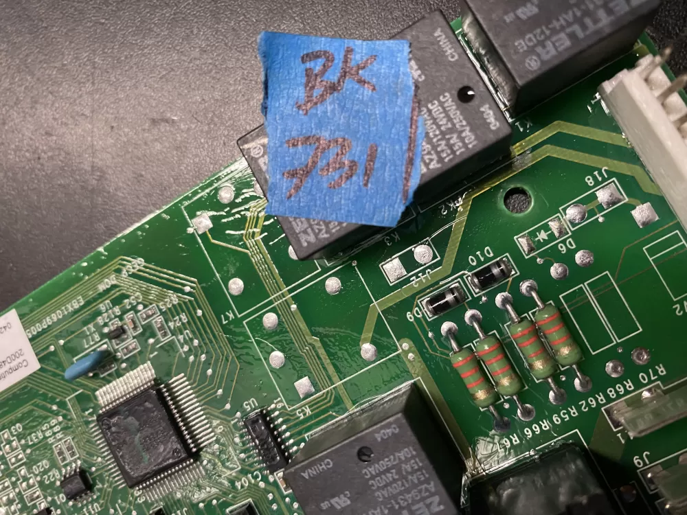 GE WR55X10942 WR55X10432 Refrigerator Control Board Wr55x10942c AZ18536 | BK731