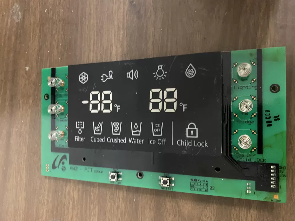 Samsung DA41-00540J Refrigerator Control Board Display AZ31725 | BK286