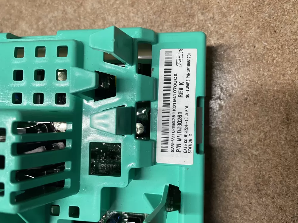 Whirlpool W10406129 W10445380 W10480261 Washer Control Board AZ12821 | KM1041