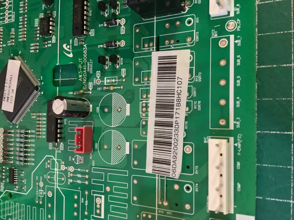 Samsung DA92 00233D DA9200233D Refrigerator Control Board AZ193880 | NR598