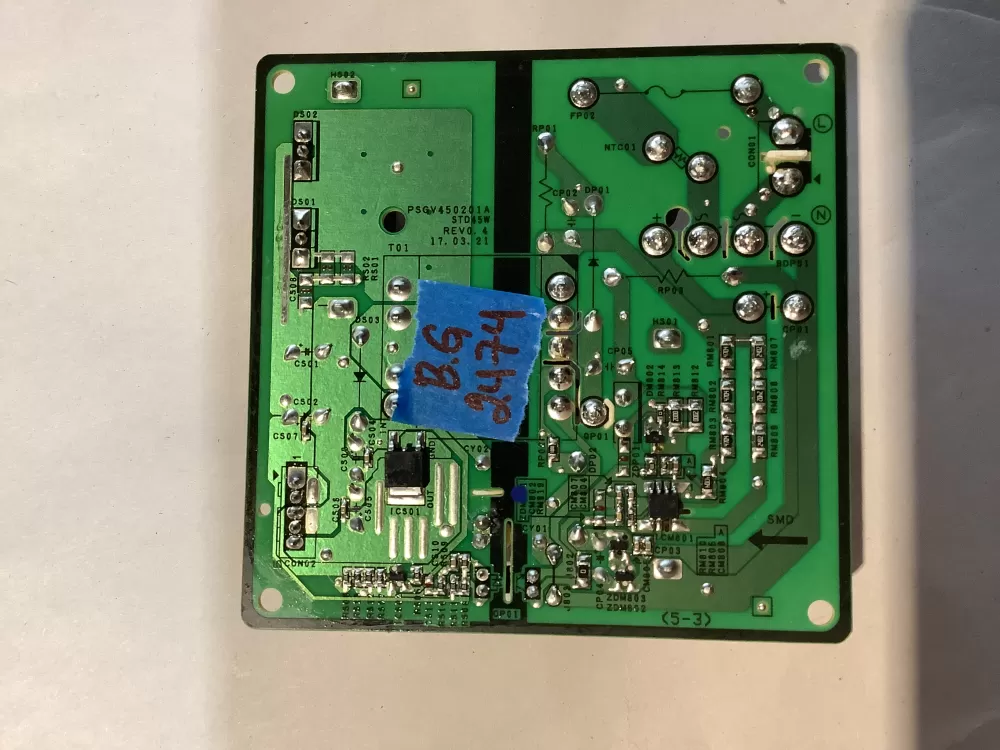 Samsung DA92 00486A Refrigerator Control Board AZ147108 | BG2474