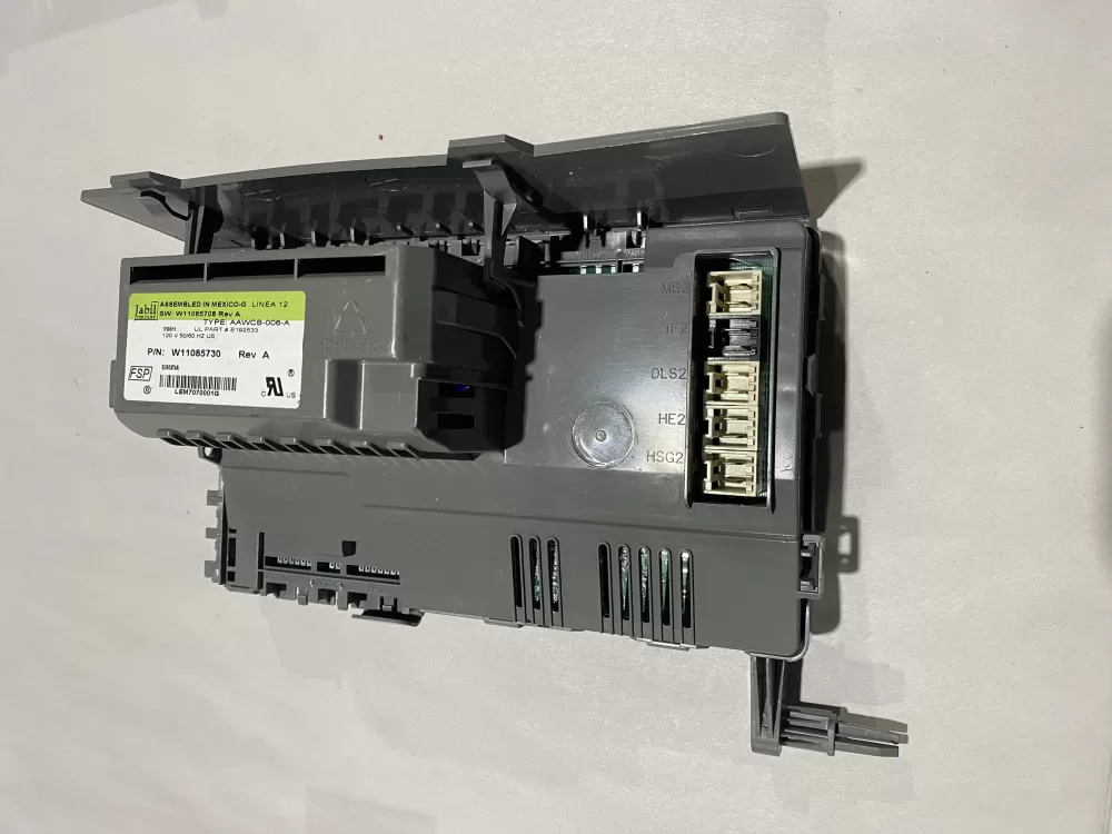 Whirlpool W11085730  W1108570  E162533  W11085708  E192533 Washer Control Board