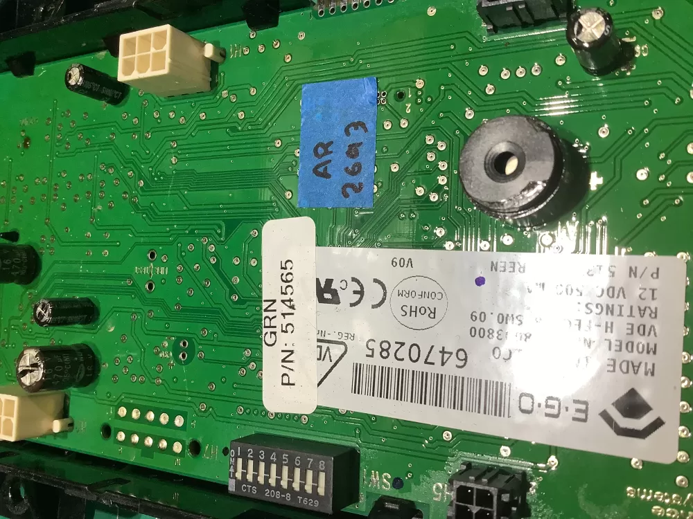Speed Queen Alliance D513748 D514565 Dryer Main Control Board AZ182673 | AR2693