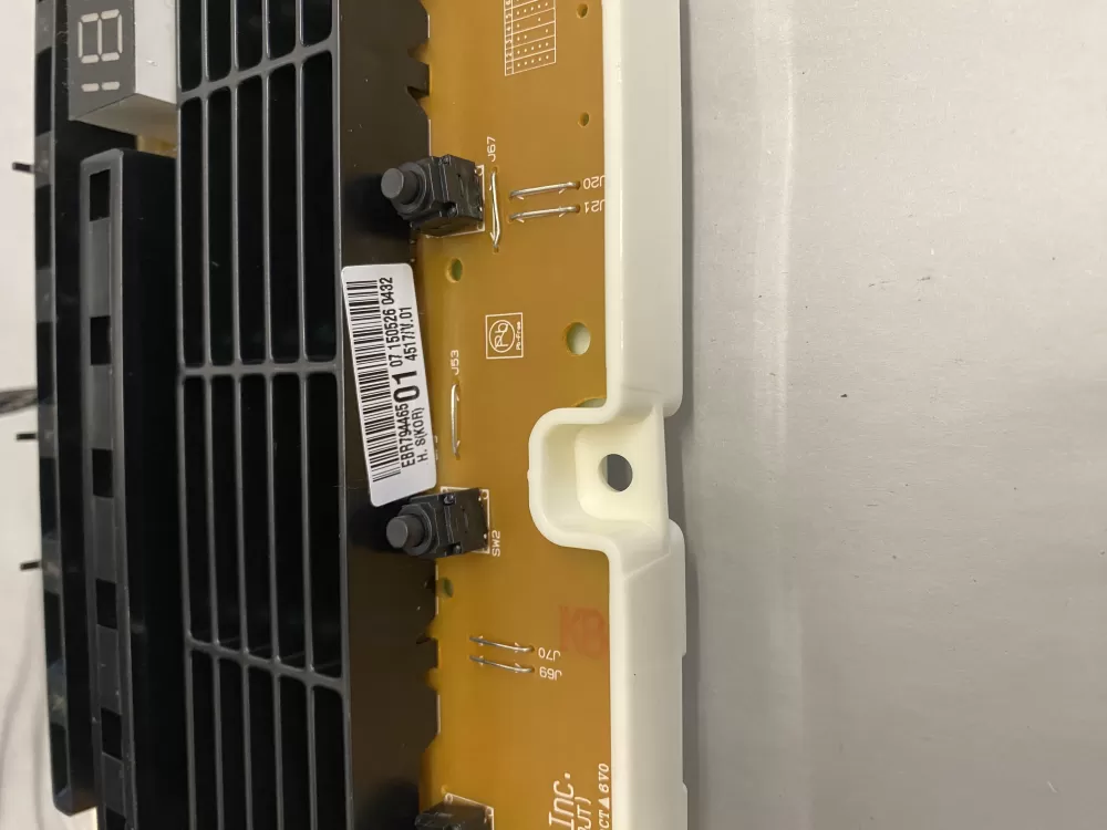 LG Kenmore EBR79446501 Dryer UI Control Board AZ222361 | BKV970
