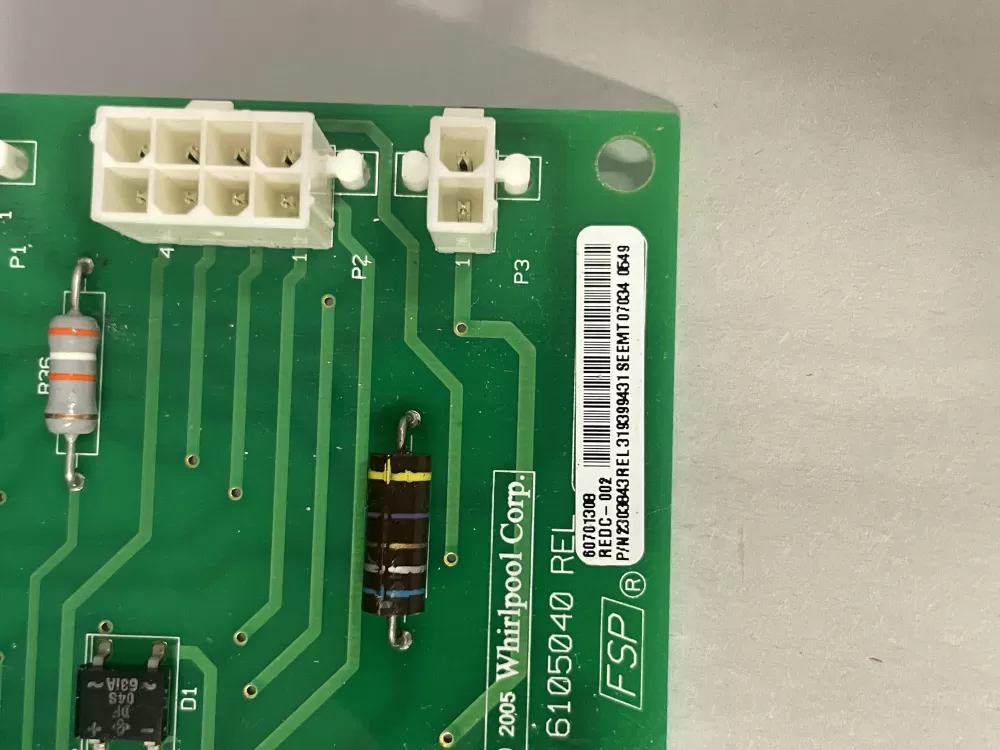 Whirlpool 60701308 Washer Control Board AZ218188 | Wm1468