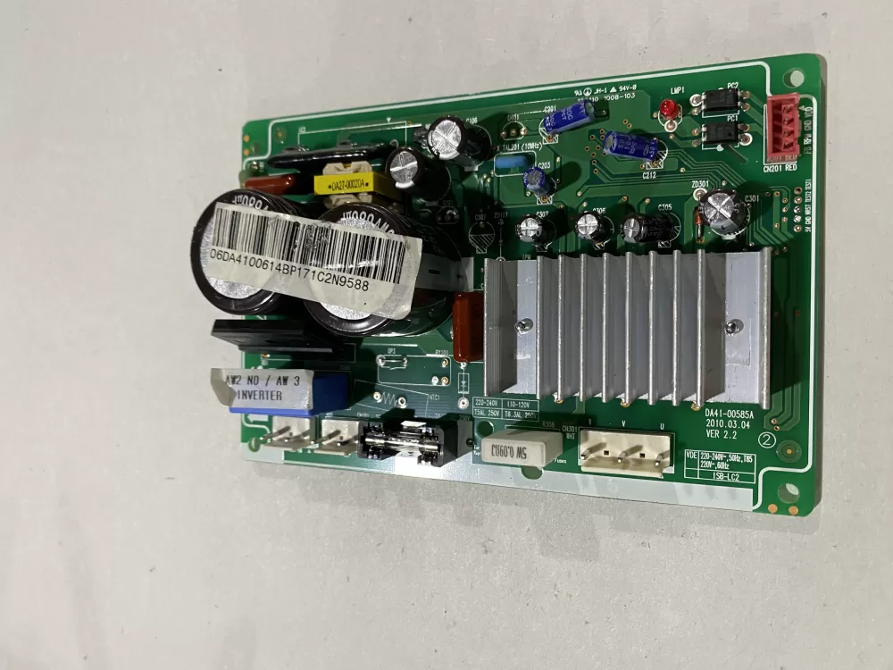 Samsung DA41 00585A 00614B Refrigerator Control Board Inverter AZ168470 | BK2576