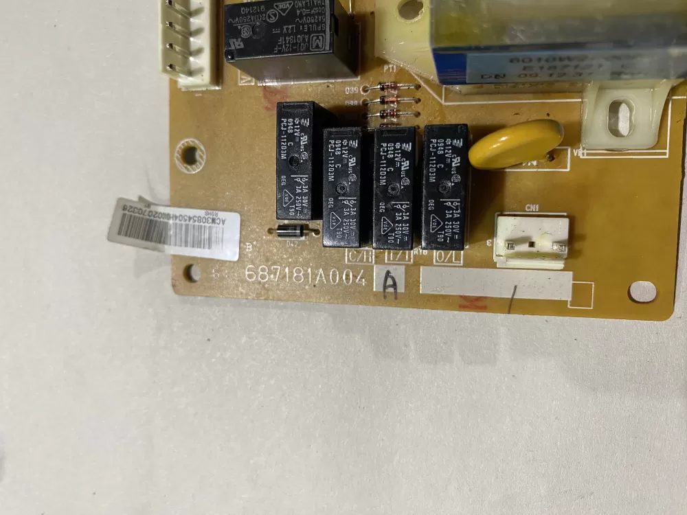 LG 687181A004A P1 6A004 Microwave Control Board AZ142196 | BK2391