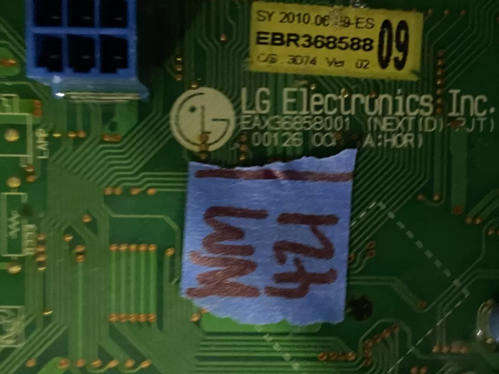 LG EBR36858809 EAX36858003 Dryer Control Board AZ35210 | Wm421