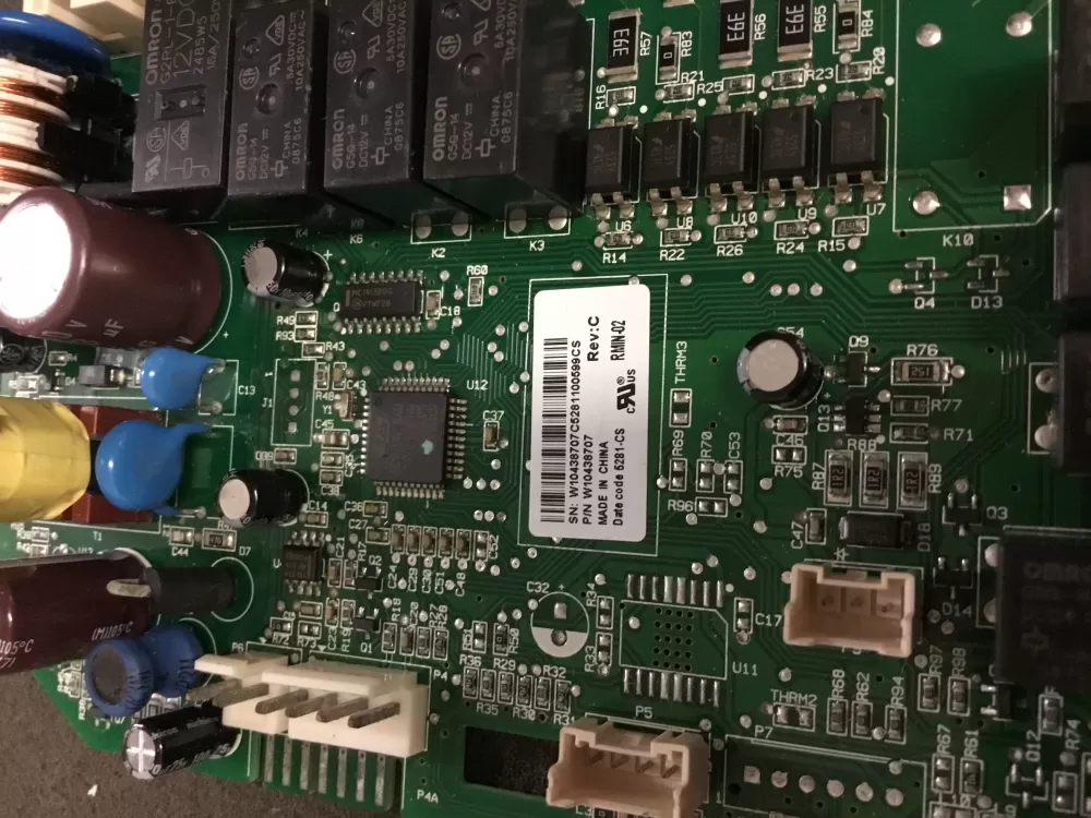 Whirlpool Maytag Amana W10438707 Refrigerator Control Board AZ102803 | NR336