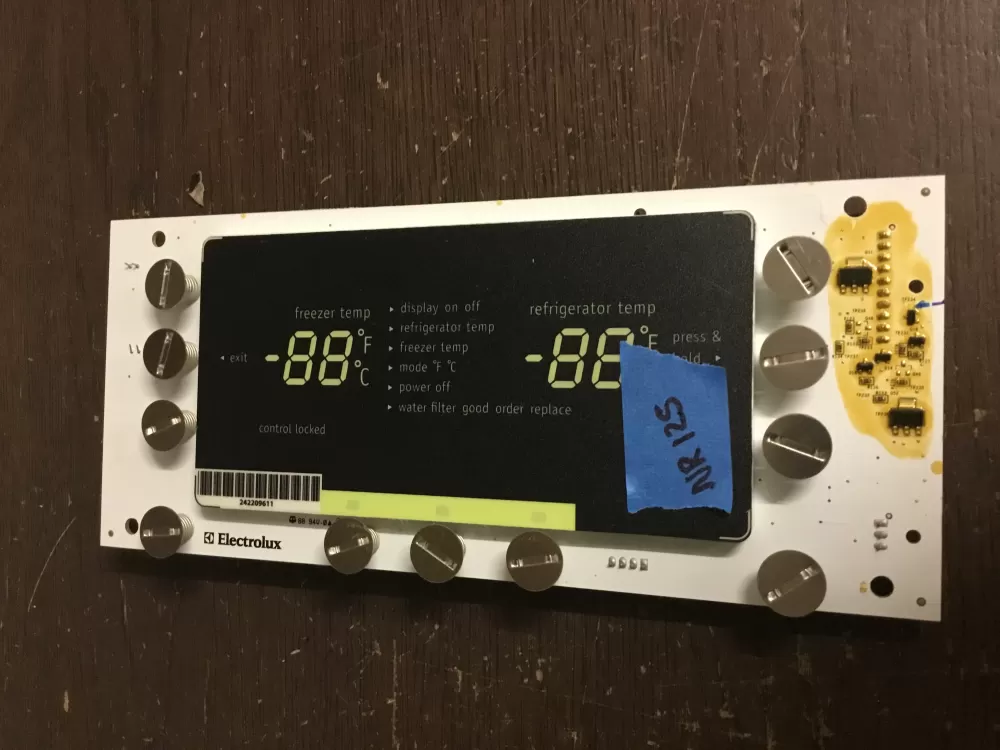 Frigidaire AP6285796 Refrigerator Control Board Display AZ23410 | NR125