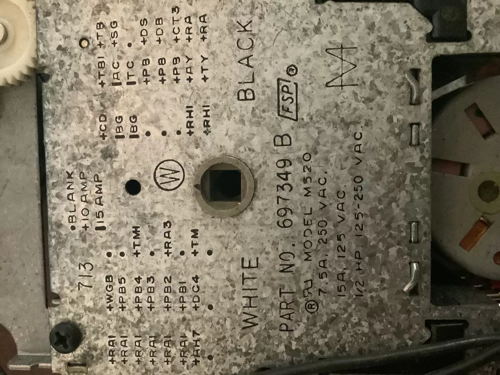 Whirlpool Kenmore 996289 Dryer Timer AZ171602 | CG761