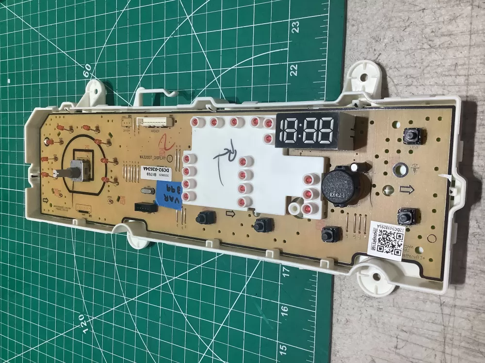 Samsung Dryer Control Board Panel Dc97-18718k AZ168923 | VAR399