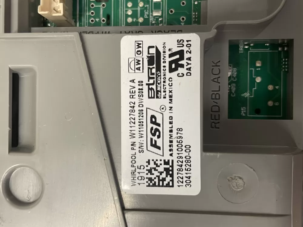 W10904714 W11087207 W11170179 Dishwasher Control Board AZ52713 | Wm1922