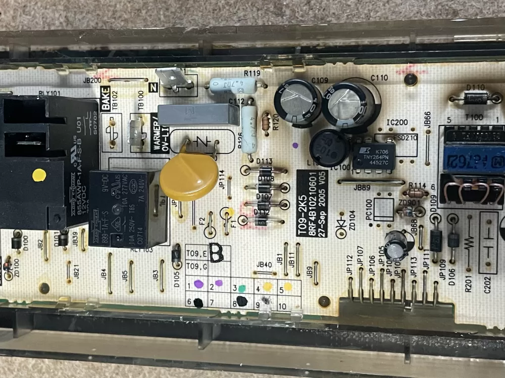 GE 191D3776P007 Oven Control Board AZ23067 | KM1516