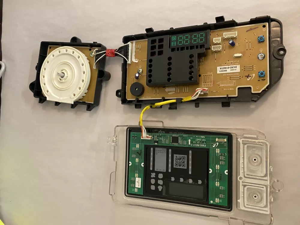 Samsung DC92 01607A Dryer Control Board Interface AZ111550 | BK885