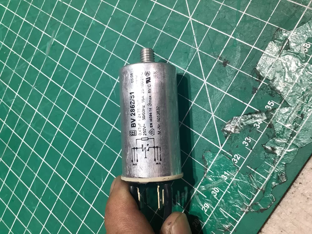 Miele Dishwasher Capacitor & Terminal block Part # 5013832 AZ160877 | SL158