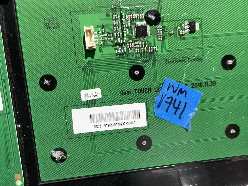 Samsung DC92-01984A Washer control Board AZ137455 | Wmv741