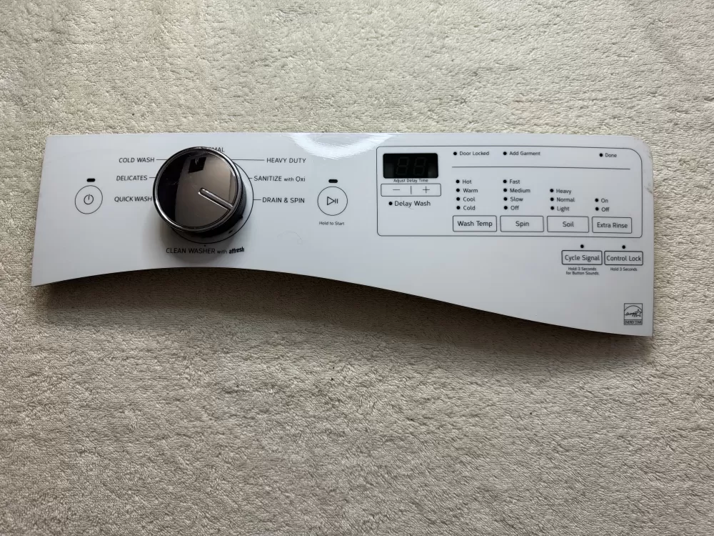 Whirlpool W10640072 W10825109 W10911021 PS11769764 Washer Control Board Panel