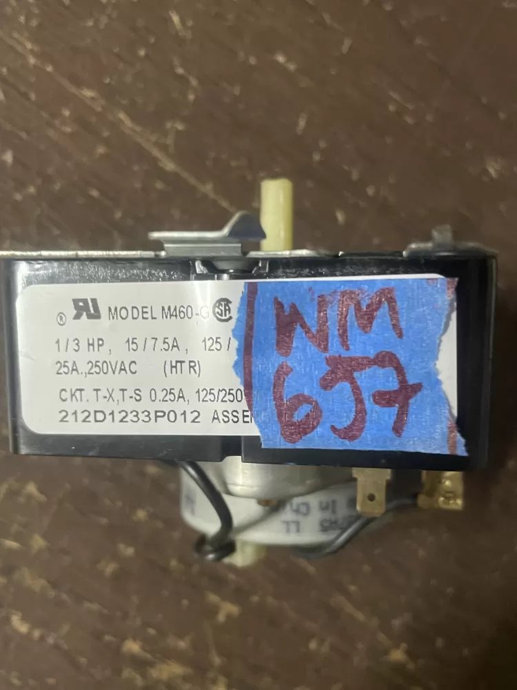 GE 212D1233P012 WE4M364 Dryer Timer AZ46766 | Wm657