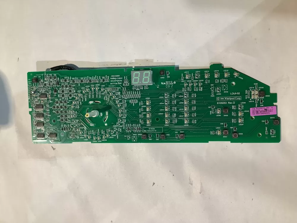 Whirlpool W10399101 Washer Control Board