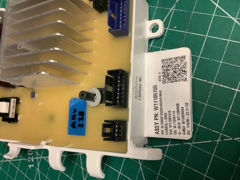 Whirlpool Maytag W11030478 W11105155 Washer Control Board AZ206801 | ARV228
